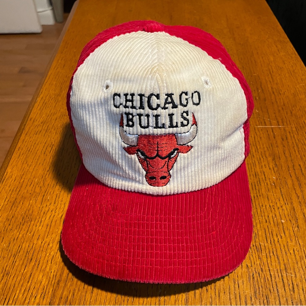 🇯🇵 Vintage 1970’s Corduroy CHICAGO BULLS Snapback Tokyo 🇯🇵